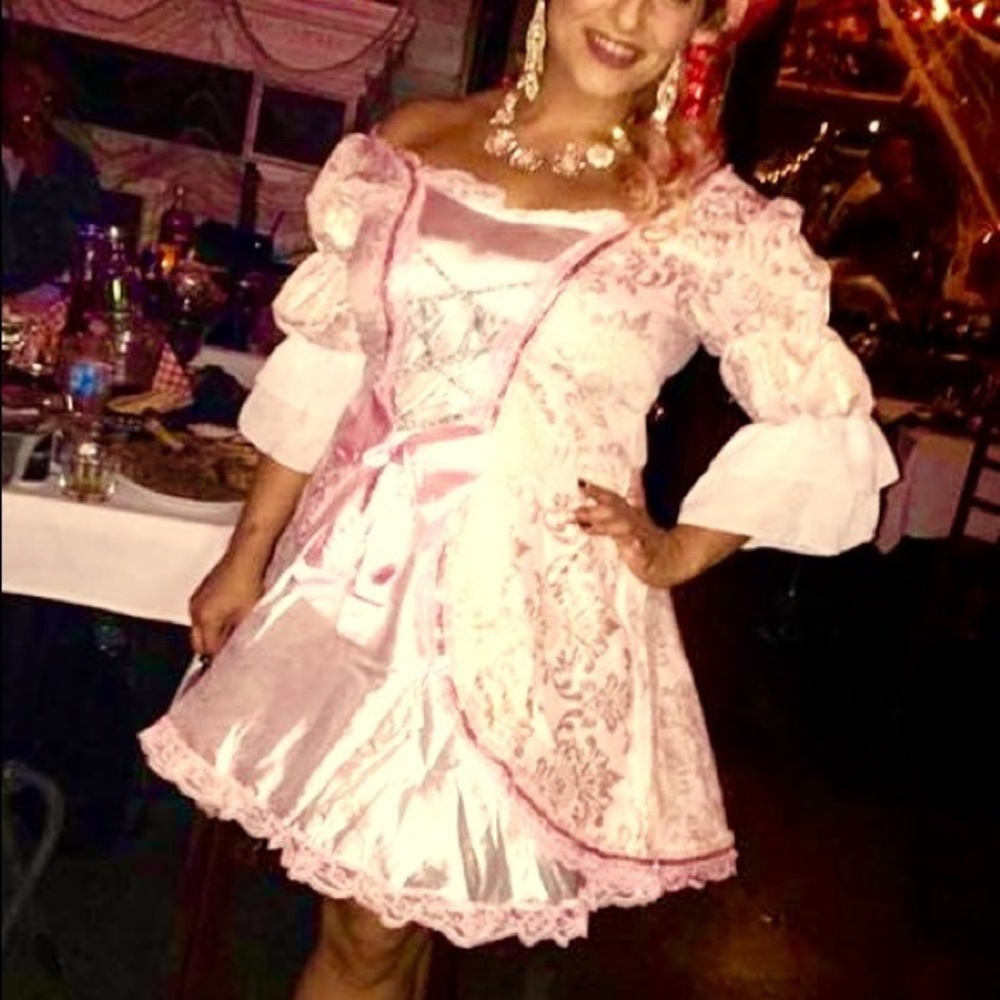 Pink Marie Antoinette Halloween Costume size Large